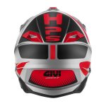 Kaciga GIVI Cross 60.1 FRESH titanium crveno crna M - Image 3