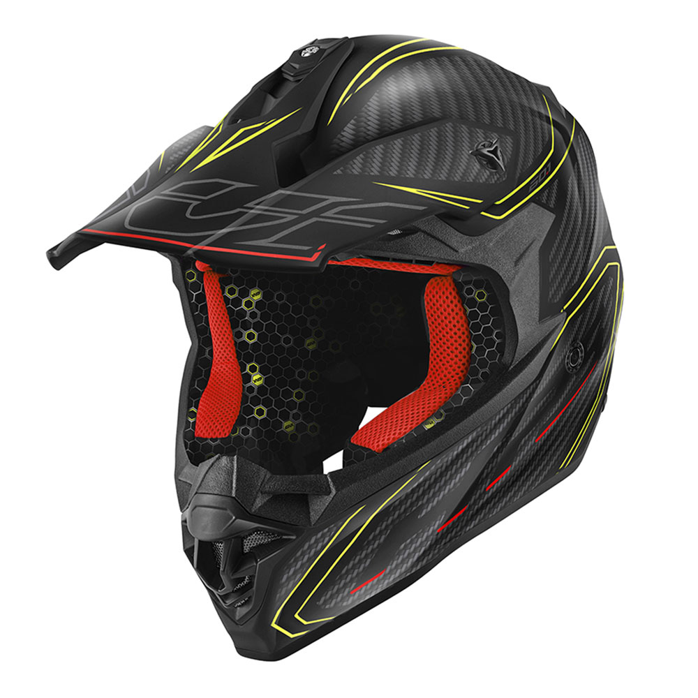 H601FFTRY60_0 Kaciga GIVI Cross 60.1 mat crno žuta - Image 1