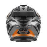 Kaciga GIVI Enduro 80.1 APEX mat titanium crno narandžasta L - Image 3