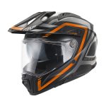 Kaciga GIVI Enduro 80.1 APEX mat titanium crno narandžasta