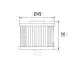 Filter ulja HF540 Hiflo - Image 2
