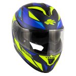 Kaciga Kappa KV32F Flip up plavo žuta - Image 5