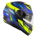 Kaciga Kappa KV32F Flip up plavo žuta - Image 6
