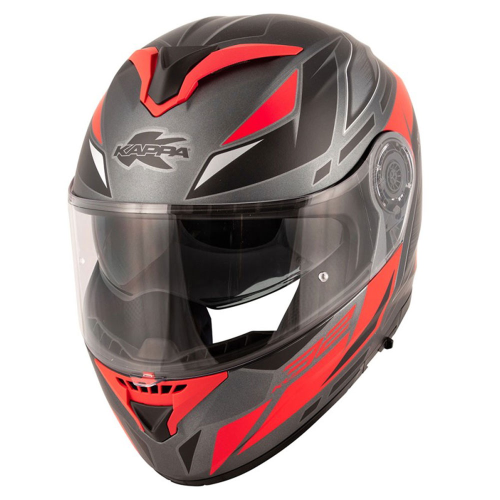 HKKV32FSGTR58_0 Kaciga Kappa KV32F STRONG titanium red Flip up - Image 1