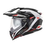 Kaciga Kappa Enduro KV33 WIZARD belo crno crvena M
