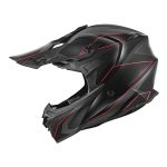 Kaciga Kappa Cross KV49R EVO CHASER crno sivo crvena L
