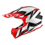 Kaciga Kappa Cross KV49R GREAT belo crno crvena - Image 2