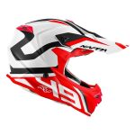 Kaciga Kappa Cross KV49R GREAT belo crno crvena XL - Image 4