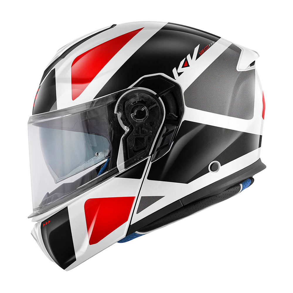 HKKV50FGXBR_0 Kaciga Kappa Flip Up KV50F GALAXY crno belo crvena M - Image 1