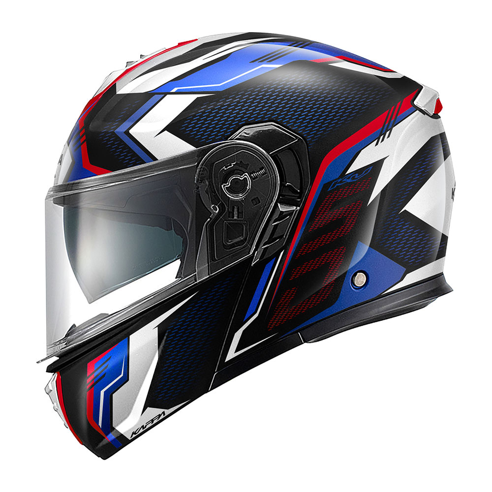 HKKV50FSCLR60_0 Kaciga Kappa Flip Up KV50F ESCALADE sa naočarima plavo crno crvena L - Image 1