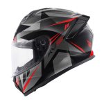 Kaciga Kappa Full Face KV51 ZENITH titanium crno crvena M