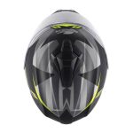 Kaciga Kappa Full Face KV51 ZENITH titanium mat crno žuta L - Image 4