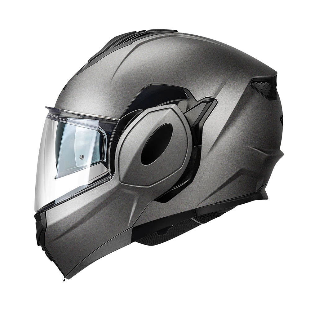 HKKV55BG76858_0 Kaciga Kappa Flip Up KV55 mat titanium M - Image 1