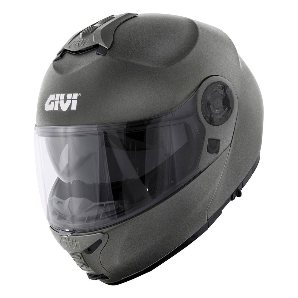 HX21SG76860_0 Kaciga GIVI Flip Up X21 EVO TITANIUM sa naočarima L - Image 1