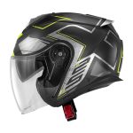 Kaciga jet GIVI X25 TRACE mat crno titanium žuta - Image 2
