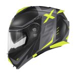 Kaciga GIVI Flip Up X27 DIMENSION mat crno titanium žuta XL - Image 2