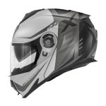 Kaciga GIVI Flip Up X27 DIMENSION crno titanium srebrna XXL - Image 2