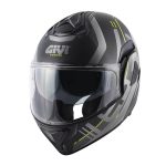 Kaciga GIVI Flip Up X30 PULSAR titanium žuta M