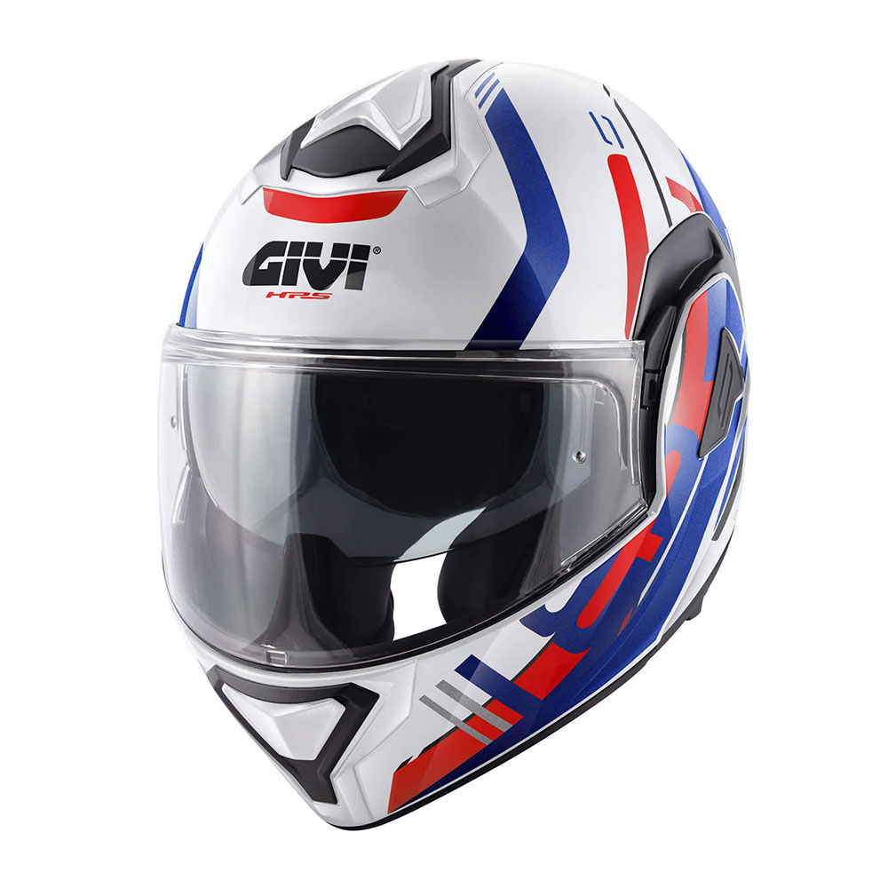 HX30FPULR61_0 Kaciga GIVI Flip Up X30 PULSAR belo plavo crvena XL - Image 1