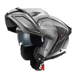 Kaciga GIVI Flip Up X50 HOLOGRAM srebrno crna - Image 3