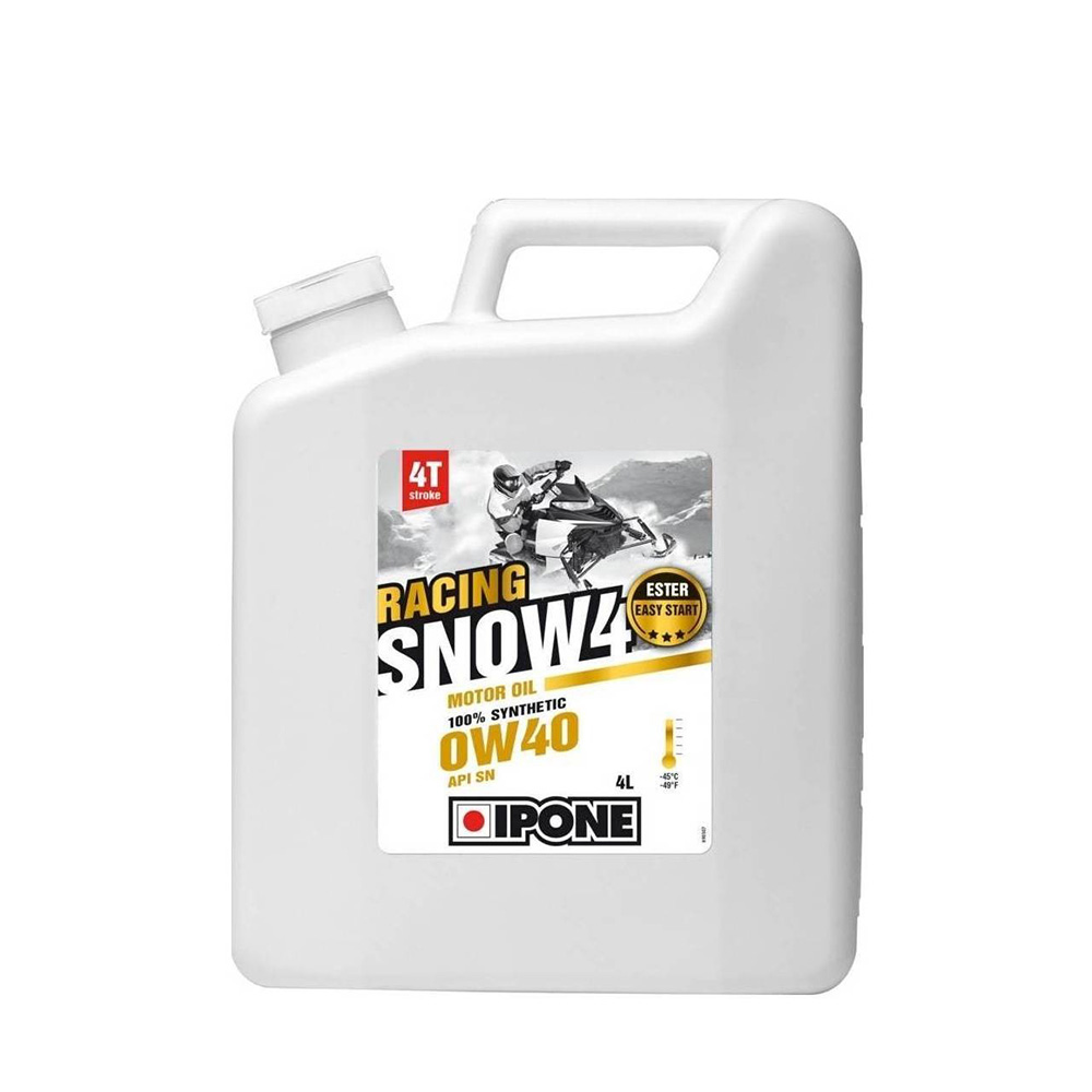 IP800183_0 IPONE sintetičko ulje za motorne sanke 4T Snow 4 racing 0W40 4L - Image 1