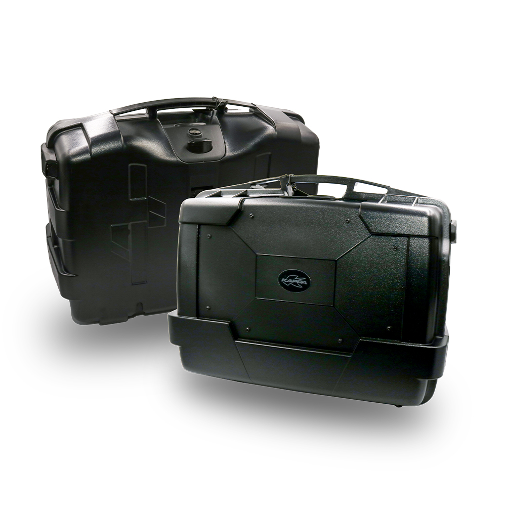 KGR33NNPACK2_0 Bočni koferi Kappa GARDA crni Monokey 33L - Image 1