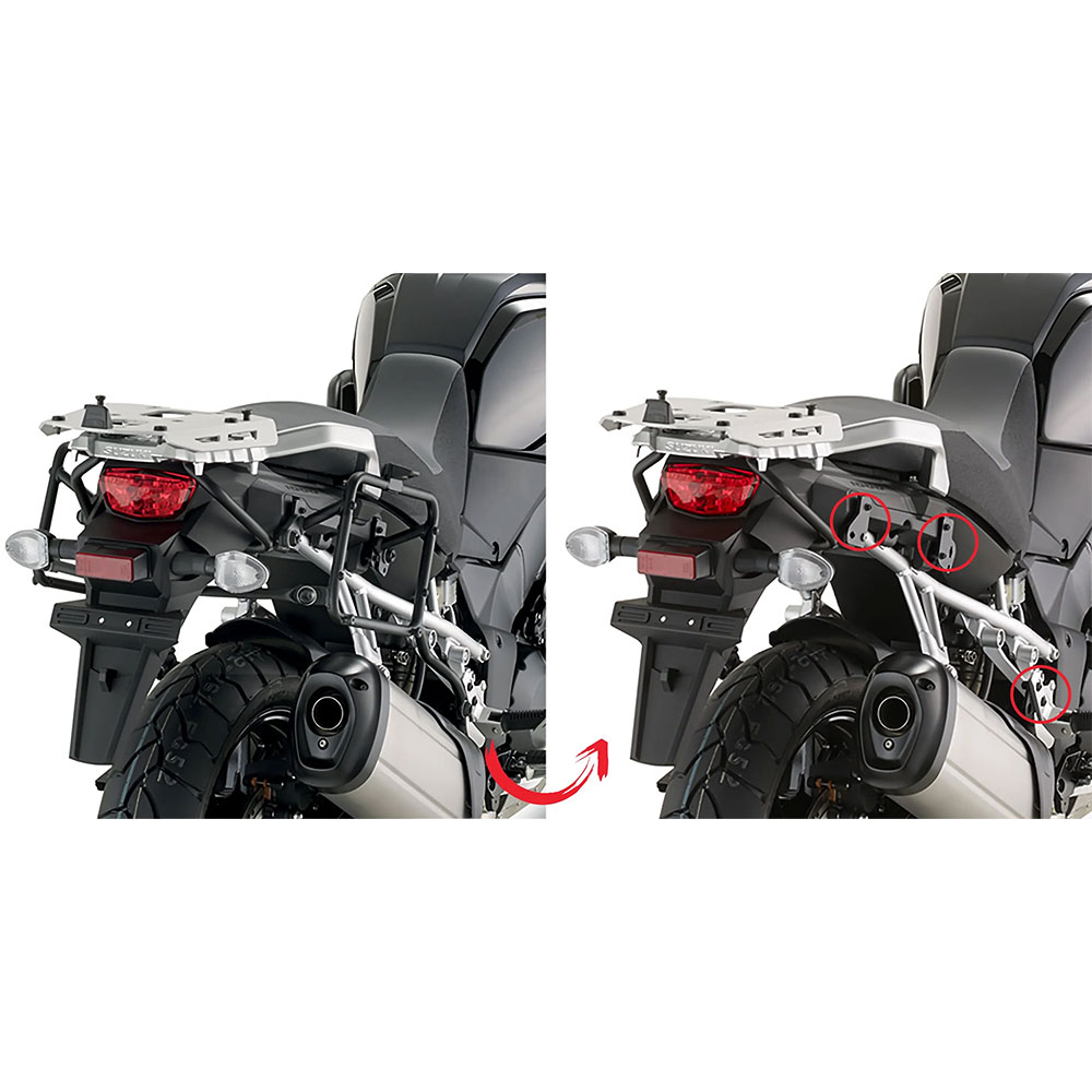 KLR3105_0 Nosač bočnih kofera Kappa Suzuki DL 1000 V STROM (14-19) KLR3105 - Image 1