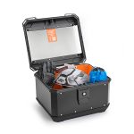 Centralni kofer Kappa K'METROBOX KMX400B Alu sivi Monolock 40L - Image 2