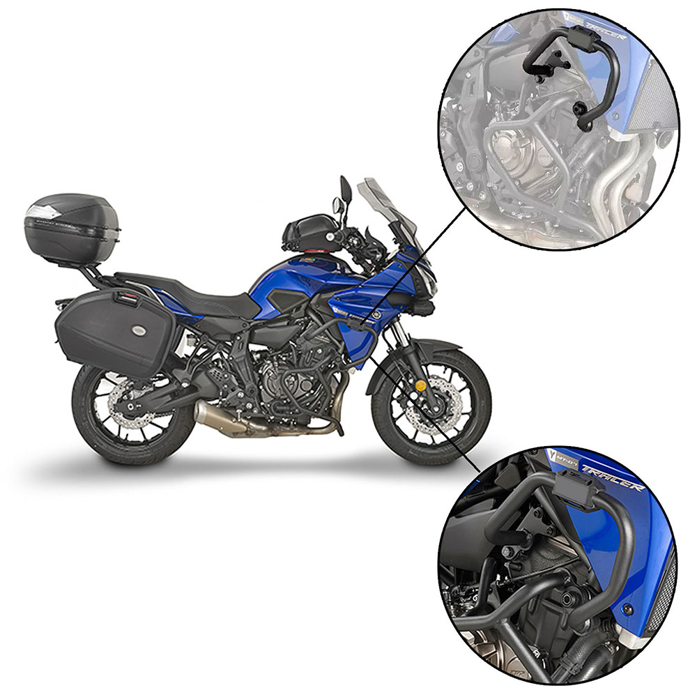 KNH2130_0 Roll Bar Kappa Yamaha MT07 Tracer (16-24) KNH2130 gornji - Image 1
