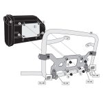 Set za montažu kutije alata Kappa Honda NC 750 X (21-23) KTL1192KIT - Image 3