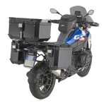 Bočni kofer GIVI TREKKER OUTBACK MONOKEY® CAM SIDE EVO SMART 37 BLACK LINE ALU crni desni 37L - Image 2