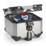 Centralni kofer GIVI TREKKER OUTBACK EVO SMART 42 ALU niklovani Monokey 42L - Image 3