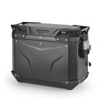 Bočni kofer GIVI TREKKER OUTBACK MONOKEY® CAM SIDE EVO SMART 44 BLACK LINE ALU crni levi 44L