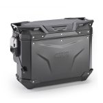 Bočni kofer GIVI TREKKER OUTBACK MONOKEY® CAM SIDE EVO SMART 33 BLACK LINE ALU crni desni 33L