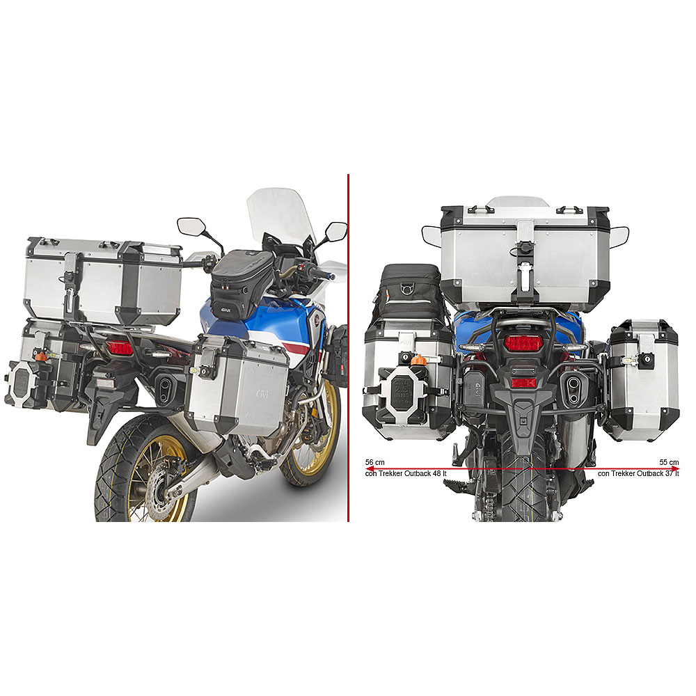 PL1161CAM_0 Nosač bočnih kofera GIVI Honda CRF 1000 L Africa Twin (18-19) PL1161CAM - Image 1