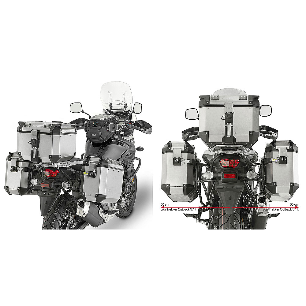 PL3112CAM_0 Nosač bočnih kofera GIVI Suzuki DL 650 V STROM (17-23) PL3112CAM - Image 1