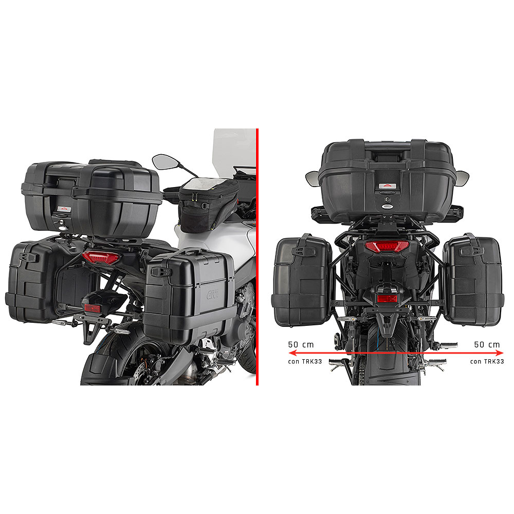 PLO2171MK_0 Nosač bočnih kofera GIVI Yamaha TRACER 9/GT/GT+ (25-) PLO2171MK - Image 1