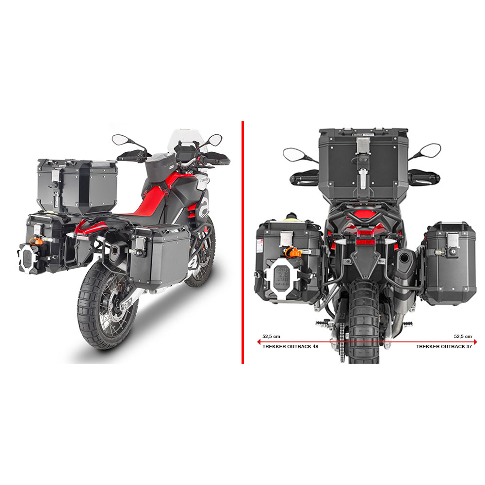 PLO6710CAM_0 Nosač bočnih kofera GIVI Aprilia Tuareg 660 (21-26) PLO6710CAM - Image 1