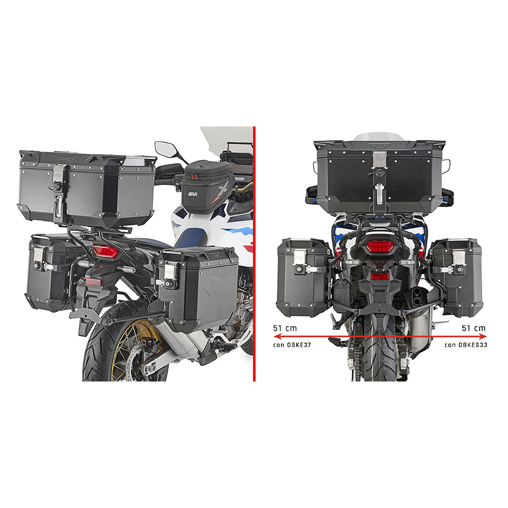 PLOS1178CAM_0 Nosač bočnih kofera GIVI Honda CRF 1100 L Africa Twin (20-25) PLOS1178CAM - Image 1