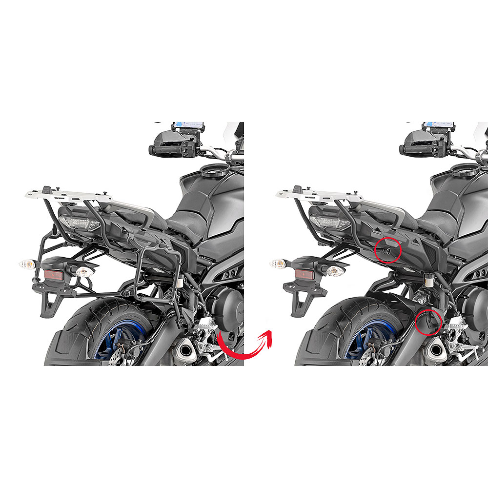 PLR2139_0 Nosač bočnih kofera GIVI Yamaha MT09 Tracer (18-20) PLR2139 - Image 1