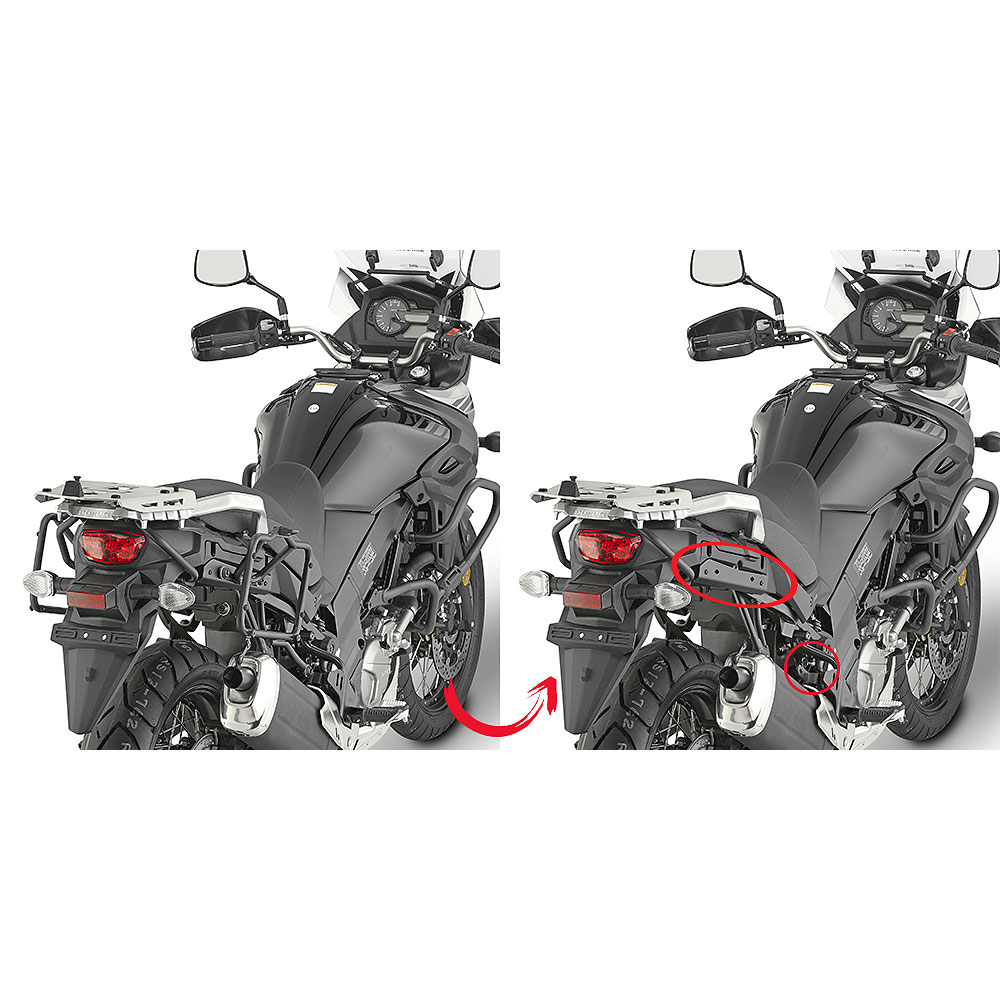 PLR3112_0 Nosač bočnih kofera GIVI Suzuki DL 650 V STROM (17-23) PLR3112 - Image 1