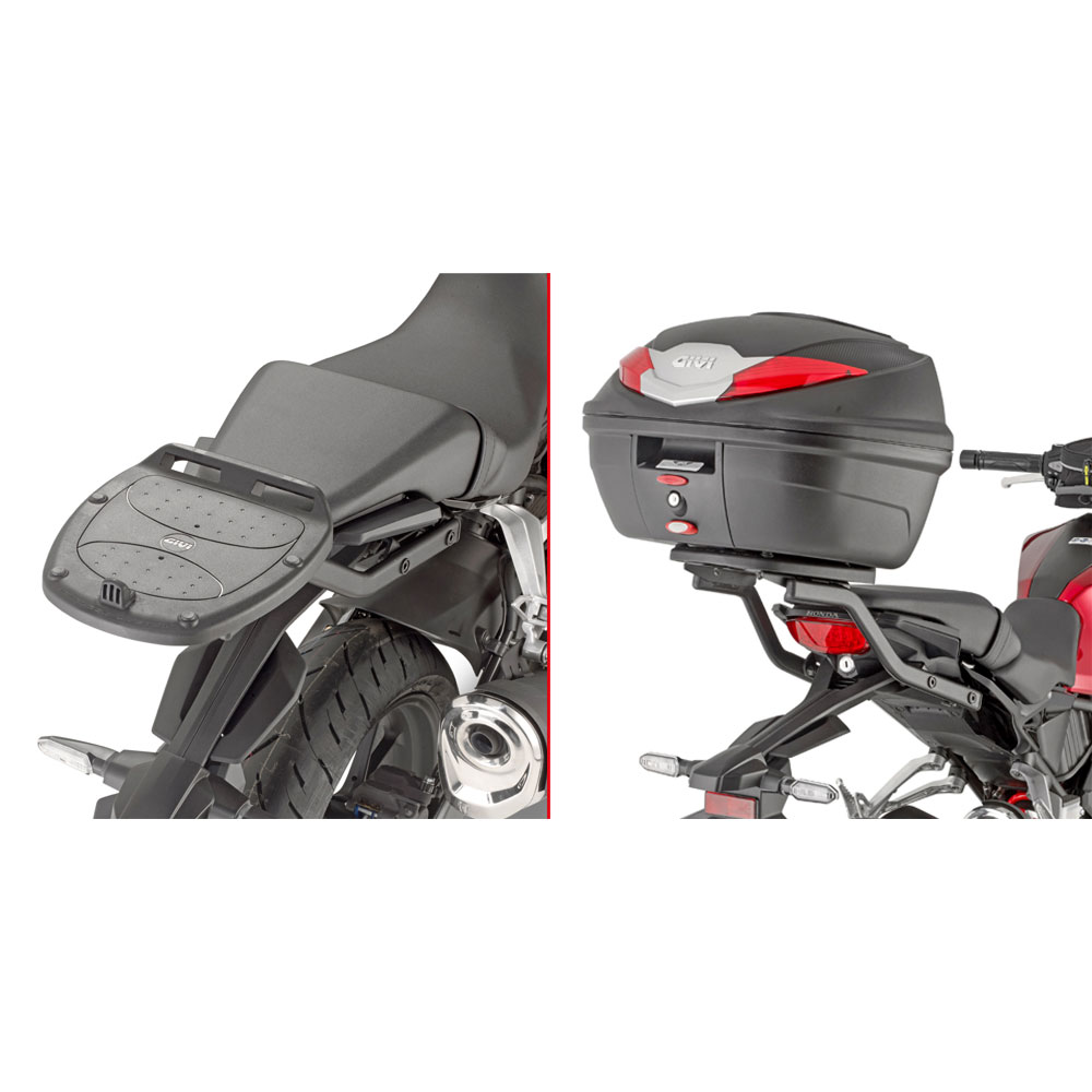 SR1169_0 Nosač centralnog kofera Monolock GIVI Honda CB 125 R (18-24) / CB 300 R (18-24) SR1169 - Image 1