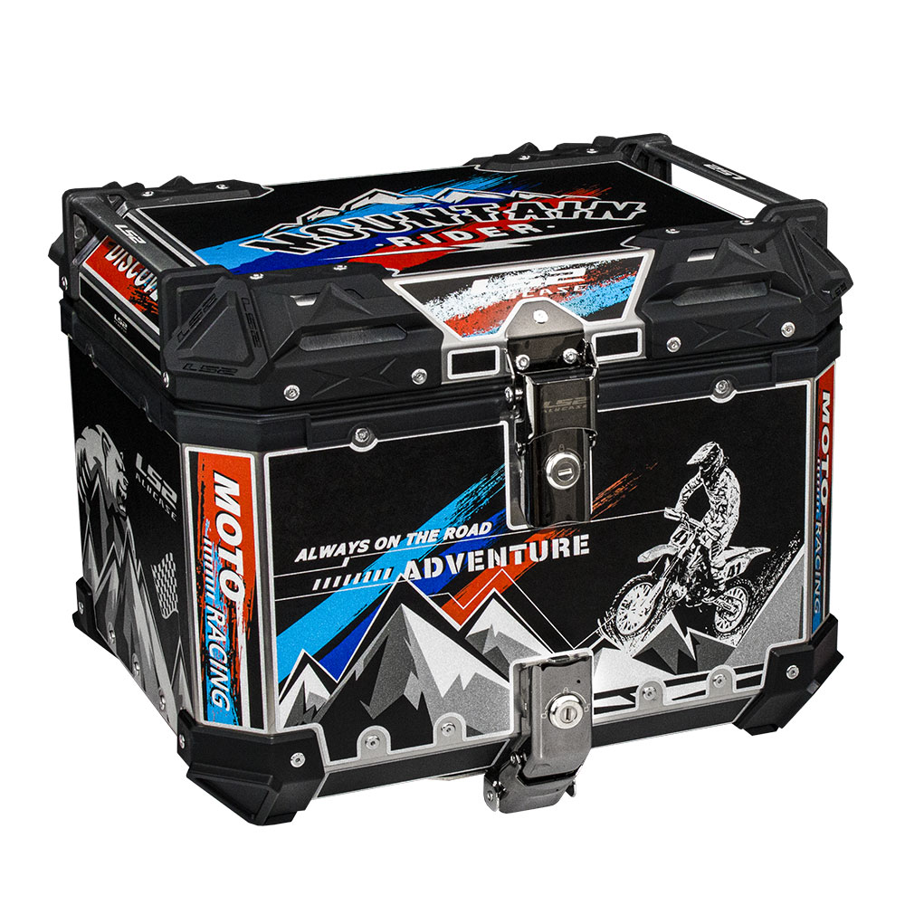 TA451102_0 Centralni kofer LS2 ALU crni ROCK 45L - Image 1