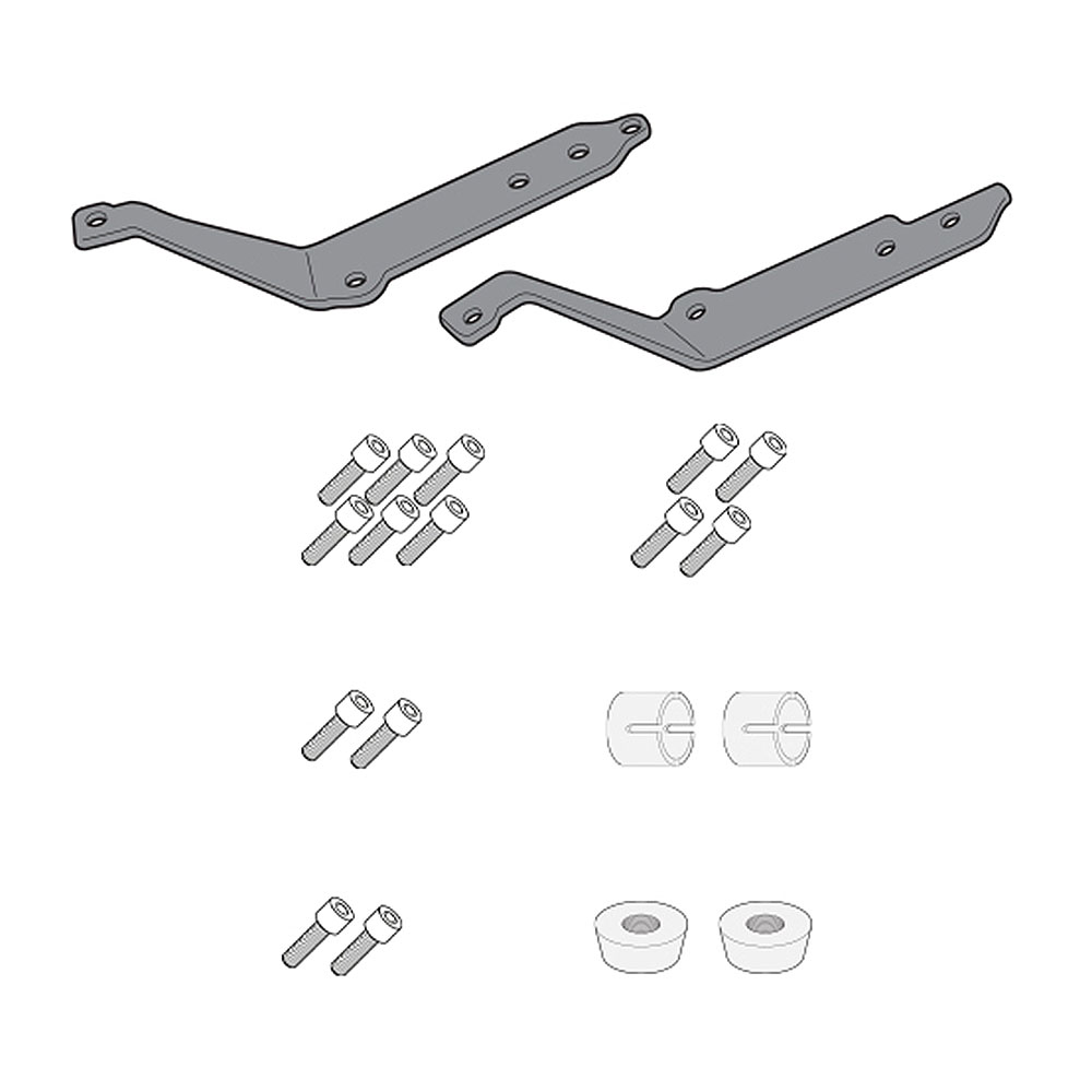 TN5108KIT_0 Adapteri za Roll bar GIVI BMW R 1200 GS (12-16) TN5108KIT - Image 1