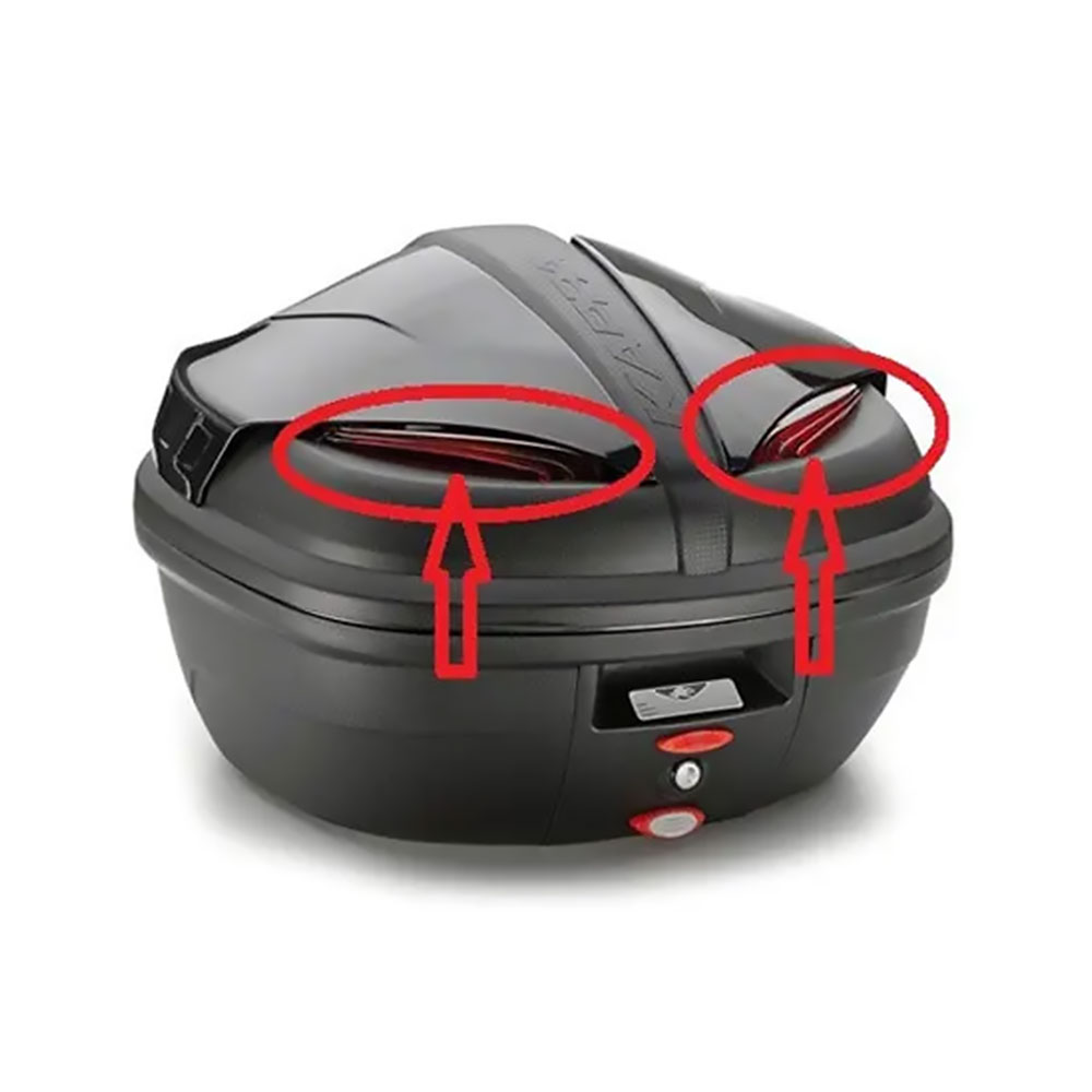 Z470R_0 Katadiopteri kofera crveni Kappa K37 / K47 Z470R - Image 1